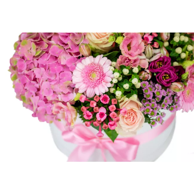 box of flowers